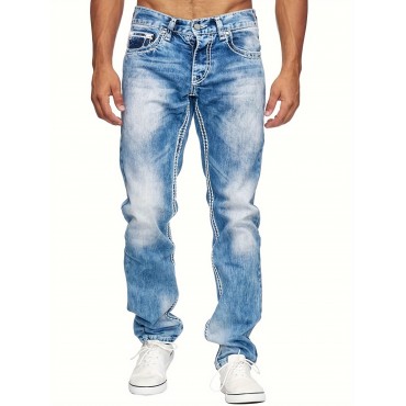 Men's Casual Slim Fi...